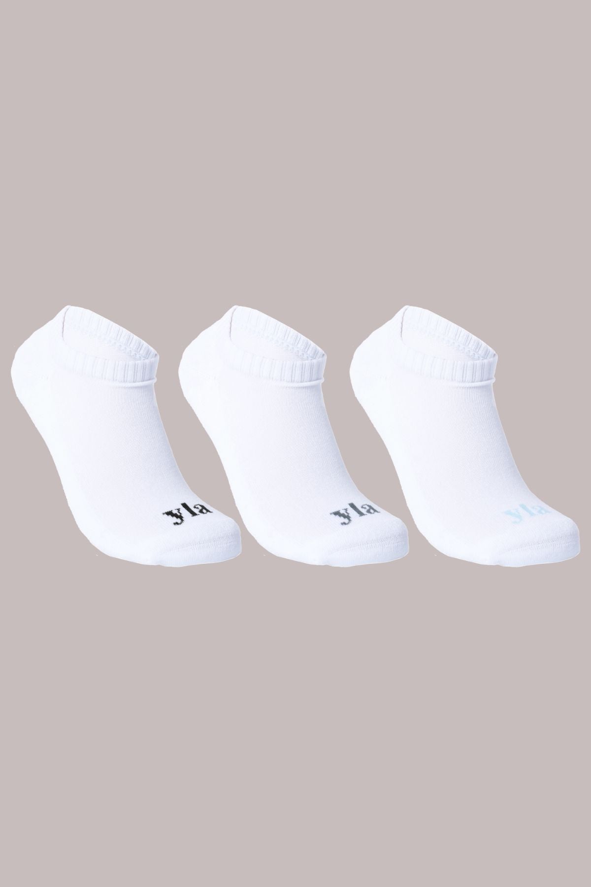 W635 Staple Ankle socks (3 Pack) - Pastel Pack 1