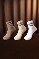 W605 - Urban Crew Sock 3 pack - 3 Pack