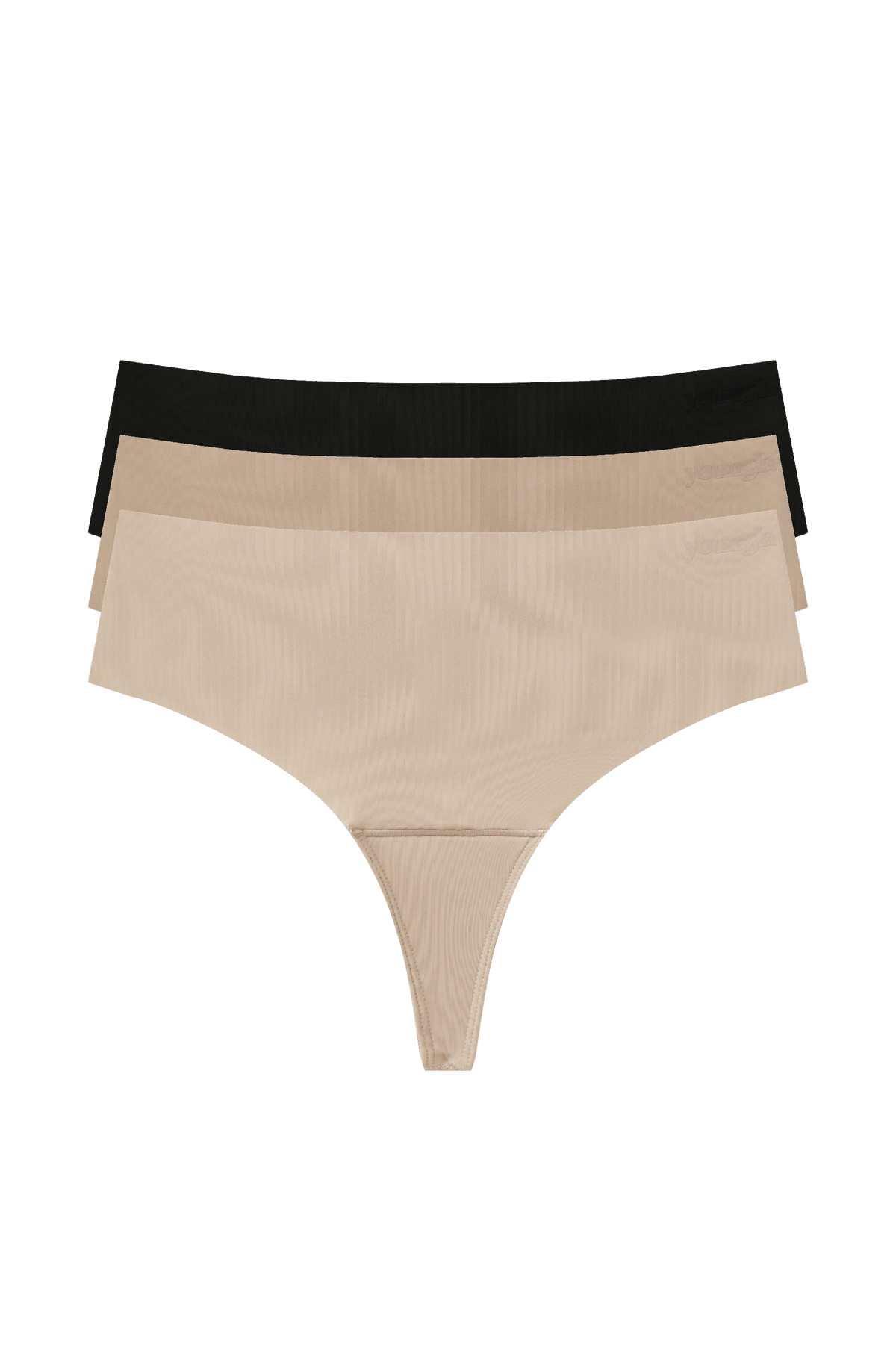 W637 Padded Thong 3-Pack - Neutral Pack