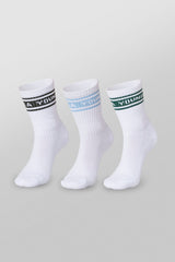 W638 - Elevate Crew Socks - Blue Pack