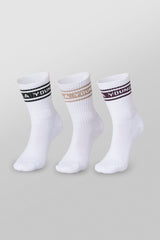 W638 - Elevate Crew Socks - Purple Pack